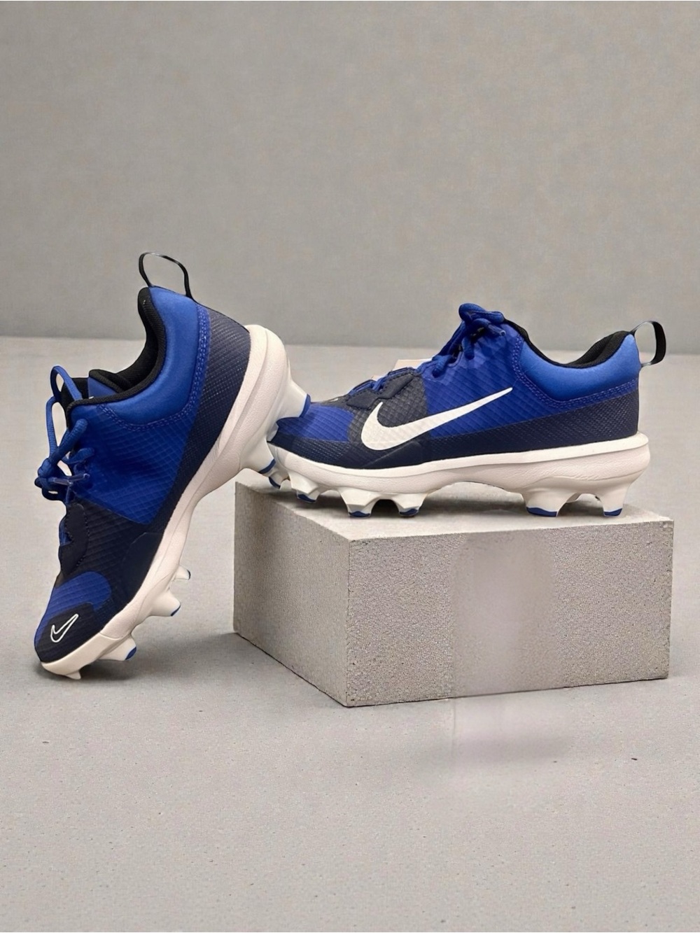 Nike Force Trout 9 PRO MCS Molded Baseball Cleats Blue FB2908-401 Kids Size 7